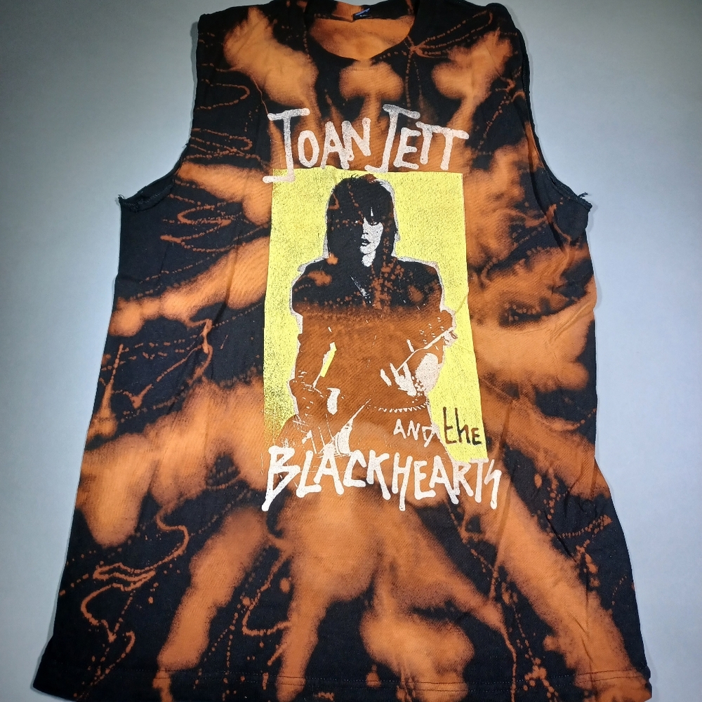 Joan Jett Bleached Tank Size L